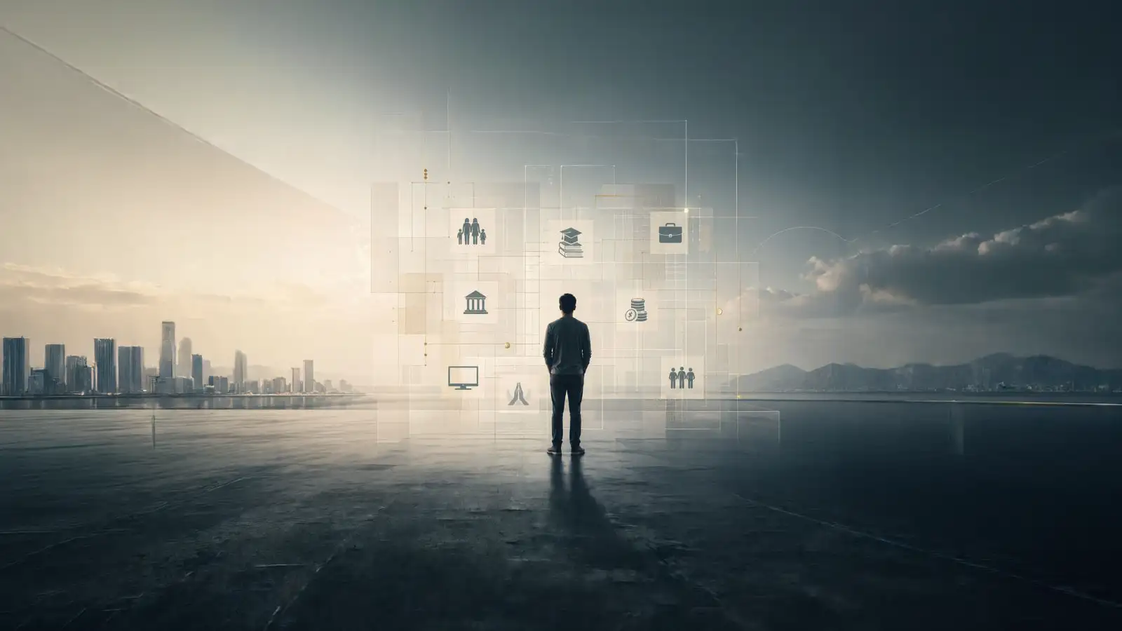 Illustration du conditionnement mental et de son influence sur la perception.